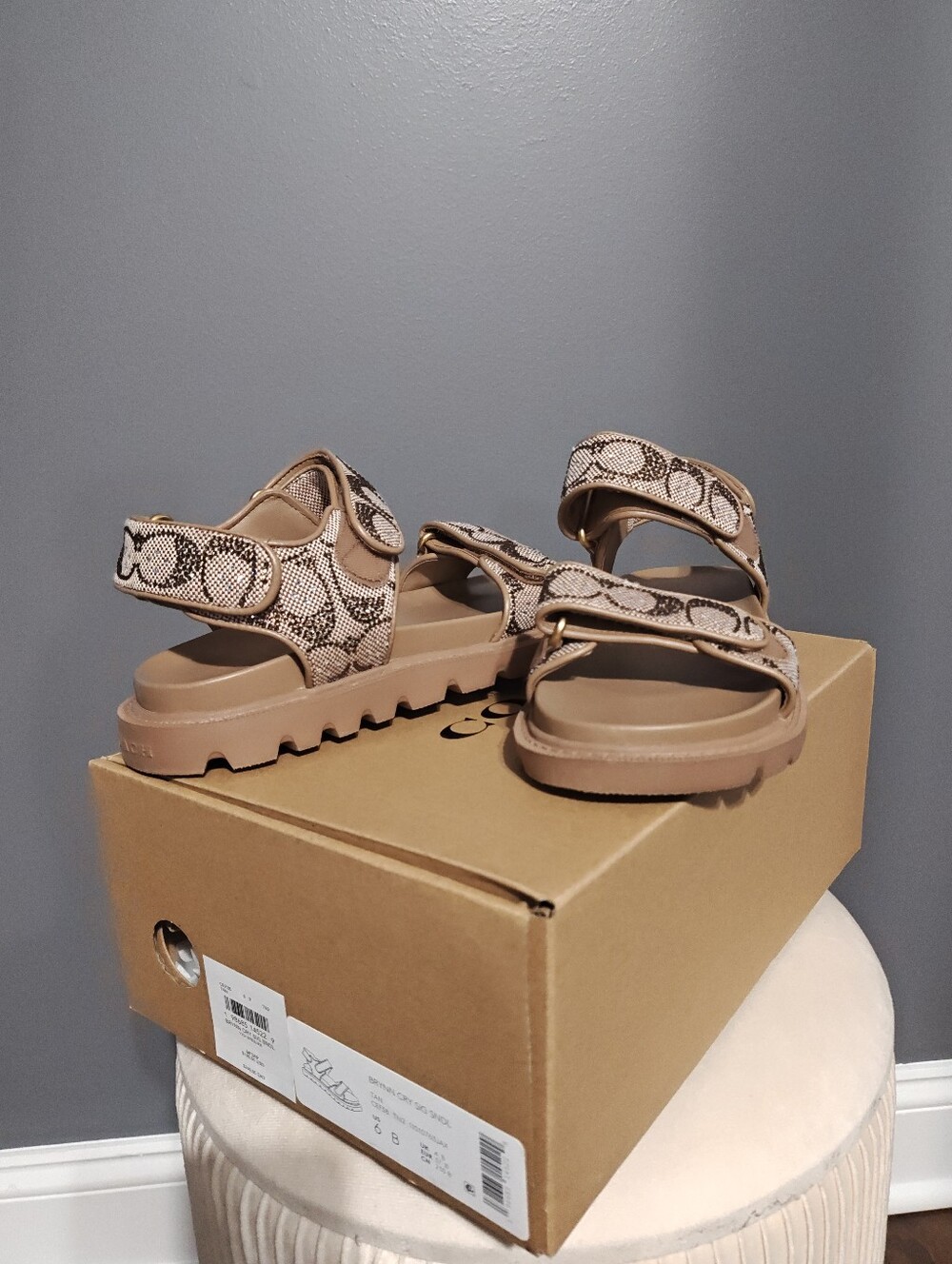 Coach Brynn Crystal Sandals